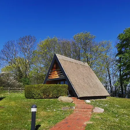 別荘 Reetdach Ferienhaeuser Alt Reddevitz