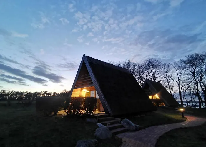 Casa de Férias Reetdach Ferienhaeuser Alt Reddevitz